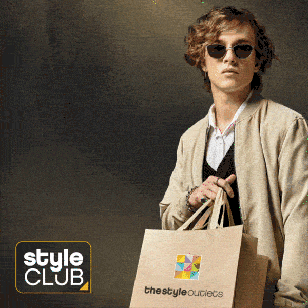 boy with shopping bags