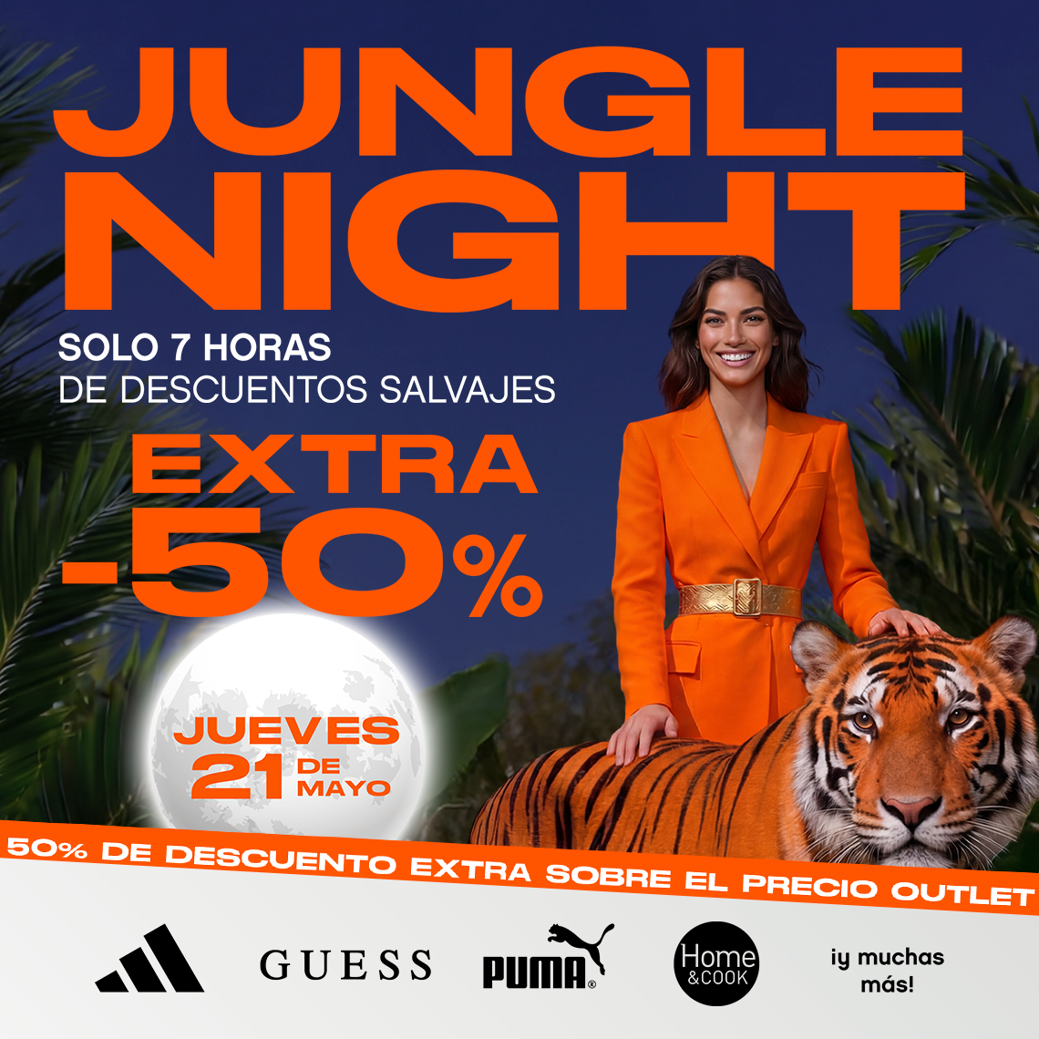 Girl with jungle Tiger